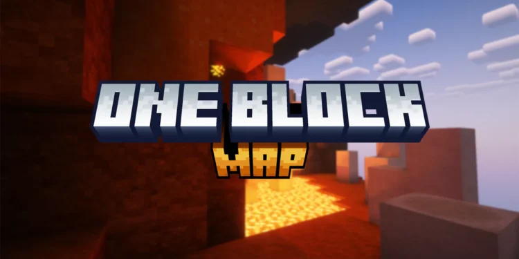 One Block Map for MCPE